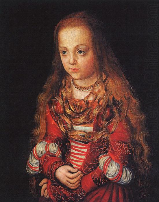 CRANACH, Lucas the Elder A Princess of Saxony dfg china oil painting image